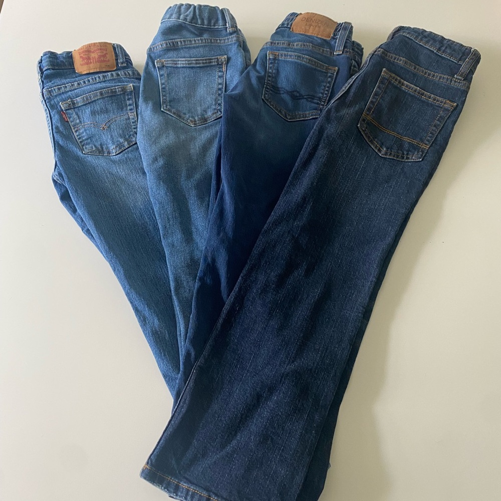 4 pairs boys jeans size 7